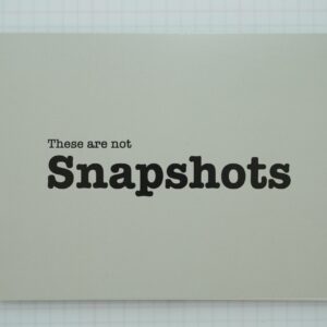 These are not snapshots, they are conversations between image and Ai